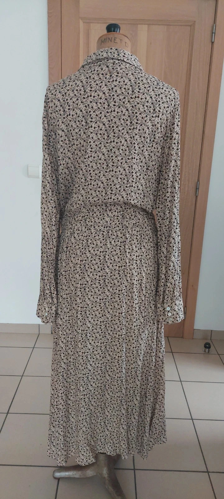 Robe longue fleurie en viscose - Inspired by Veritas - Taille XL – photo 5